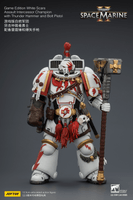 Game Edition White Scars Assault Intercessor Champion with Thunder Hammer and Bolt Pistol 13