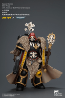 Space Wolves Wolf Priest with Absolvor Bolt Pistol and Crozius 10