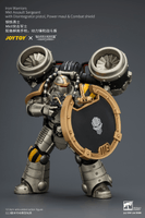 Iron Warriors MkII Assault Sergeant with Disintegrator pistol, Power maul & Combat shield 15