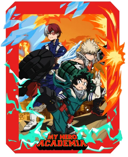 PUREMIND My Hero Academia - Hot-blooded Battle - M - My Hero Academia