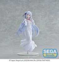 SEGA XStellar "Re:ZERO -Starting Life in Another World-" "Emilia" Wedding Dress - Re:ZERO -Starting Life in Another World- - photo 1