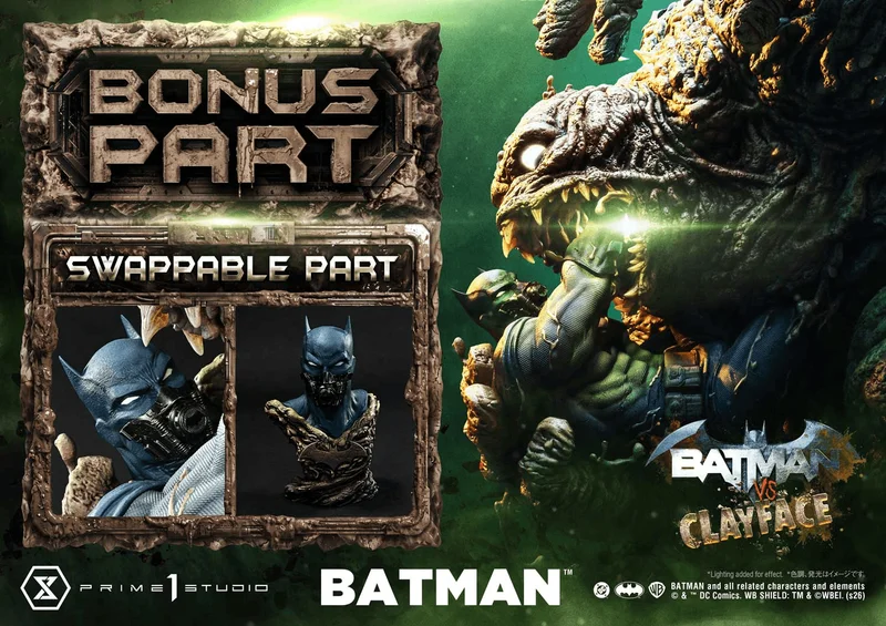 Prime 1 Studio Ultimate Premium Masterline Batman (Comics) BATMAN VS CLAYFACE DX Bonus Version - DC Comics