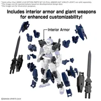 BANDAI HOBBY 30MM 1/144 OPTION PARTS SET 25 (FULL ARMOR UNIT 3/MULTI-JOINT) - 30 Minutes Missions (30MM) - photo 1