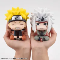 MegaHouse Lookup NARUTO Shippuden Naruto Uzumaki Smile ver. & Jiraiya set【with gift】 - Naruto - photo 3