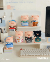 LuLu the Piggy Office Series - My Workplace Partners Monitor Plush Keychain Blindbox 18