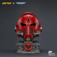 Blood Angels MkX Helmet & Display Stand 2