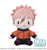 fuwa petit TV Anime "Jujutsu Kaisen The Culling Game" "Yuji Itadori" Plush (M) 1
