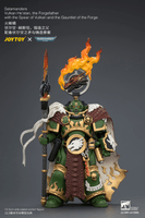 Salamanders Vulkan He'stan, the Forgefather with the Spear of Vulkan and the Gauntlet of the Forge 16