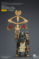 Sons of Horus Maloghurst the Twisted, the Warmaster's Equerry with Legion Standard and Banestrike Bolter 13