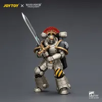 JOYTOY Iron Warriors Mkll Tactical Sergeant with Power Sword, Bolt Pistol and Plasma Pistol - Warhammer 40K - photo 4