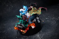 ANIPLEX Demon Slayer: Kimetsu no Yaiba Tanjiro Kamado & Giyu Tomioka & Akaza Figure - Demon Slayer: Kimetsu no Yaiba - photo 3