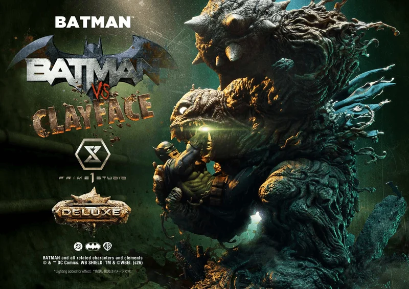Prime 1 Studio Ultimate Premium Masterline Batman (Comics) BATMAN VS CLAYFACE Deluxe Version - DC Comics