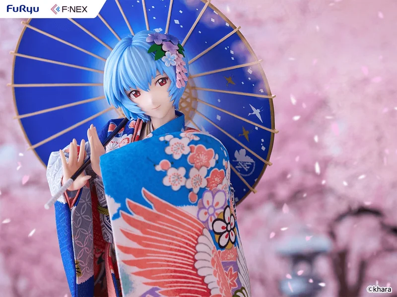 FuRyu Ayanami Rei -Japanese Doll- 1/4 Scale Figure - Rebuild of Evangelion
