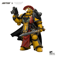 Imperial Fists Legion Praetor in Mk III Armour with Power Sword and Bolt Pistol 9