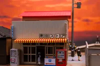 PLUM PMOA 1/80 Scale Paper kit Town Corner Accessory Series Store 「Corner Store」 - Scale Kits - photo 5