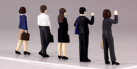 1/80 Scale super minifigure series2 Expert Office Worker Sets 3