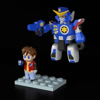 GOOD SMILE COMPANY BRICKROID Da-Garn & Seiji Takasugi Set - The Brave Fighter of Legend Da-Garn - photo 3
