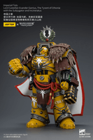 Imperial Fists Lord Castellan Evander Garrius, The Tyrant of Cthonia with the Subjugator and Incineratus 15