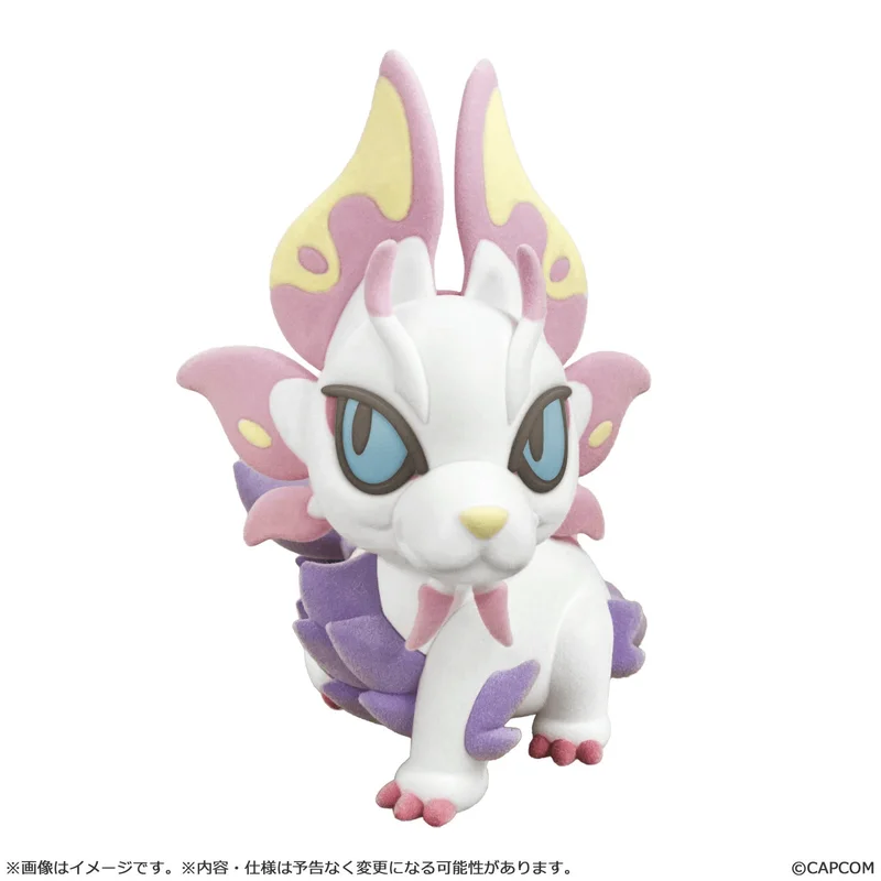 CAPCOM MONSTER HUNTER CHIBI STYLE Flocked Figure Mizutsune - Monster Hunter