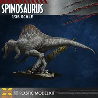 X-PLUS 1/35 Scale Jurassic Park III Spinosaurus Plastic Model Kit - Jurassic Park - photo 4
