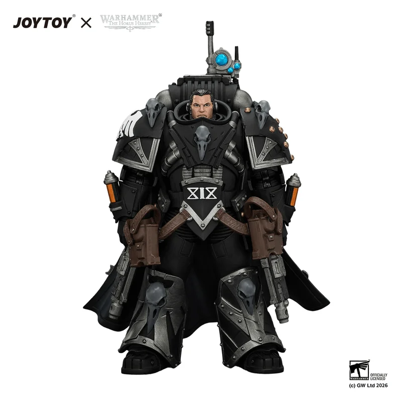 JOYTOY Raven Guard Kaedes Nex, the Blood Crow with Fulcrum hand cannons - Warhammer 40K