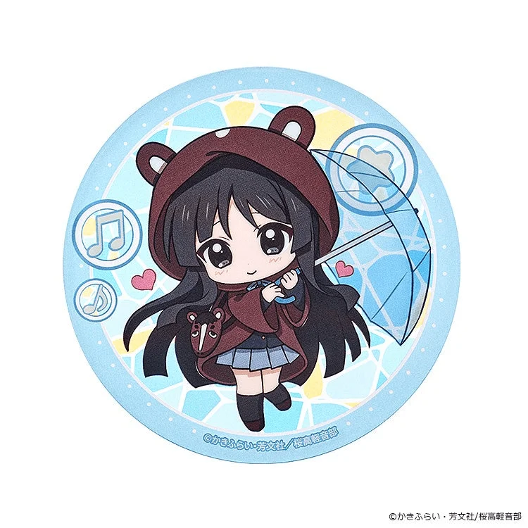 GoodSmile Moment K-ON! Fluffy Rain Series Acrylic Coaster Mio Akiyama - K-ON!