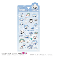 Snow Miku Fuwa Kororin Puffy Clear Deco Stickers 1