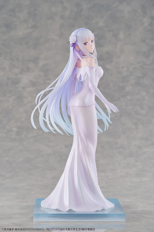 Design COCO Emilia Wedding dress Ver. 1/7 Complete Figure - Re:ZERO -Starting Life in Another World-