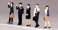 PLUM PMOA 1/80 Scale super minifigure series2 Expert Office Worker Sets - Scale Figures - photo 1
