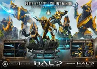 Prime 1 Studio Ultimate Premium Masterline Halo: Campaign Evolved Elite Zealot & Grunt Minor: Covenant Assault Bonus Version - Halo: Campaign Evolved - photo 5