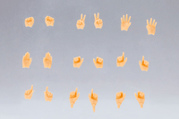 MEGAMI DEVICE M.S.G 09 HAND SET SKIN COLOR D 1