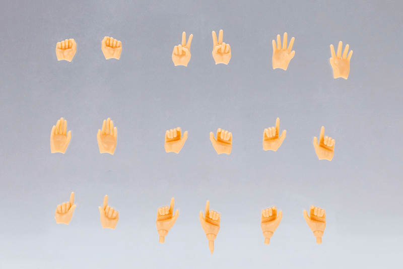 MEGAMI DEVICE M.S.G 09 HAND SET SKIN COLOR D