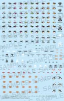 KOTOBUKIYA MEGAMI DEVICE M.S.G YGGDRASIS SKOLL SHARPSHOOTER TEMPEST EYE DECAL SET - Megami Device - photo 2