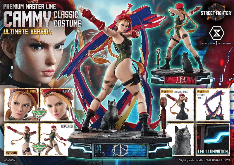 Prime 1 Studio Ultimate Premium Masterline Street Fighter 6 Cammy Classic Costume  Ultimate Version - Street Fighter