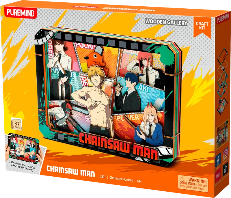 PUREMIND Chainsaw Man - Characters United - L - Chainsaw Man