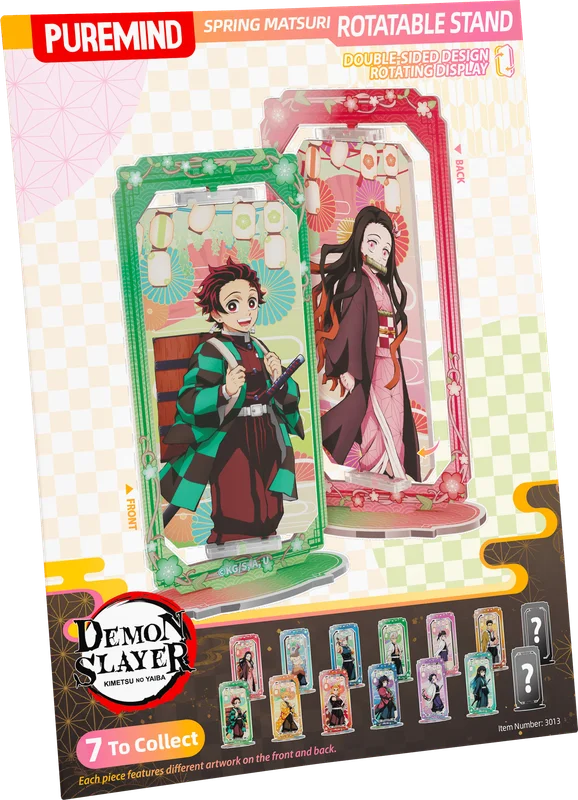 PUREMIND Demon Slayer - Spring Matsuri Rotatable Stand - Demon Slayer: Kimetsu no Yaiba