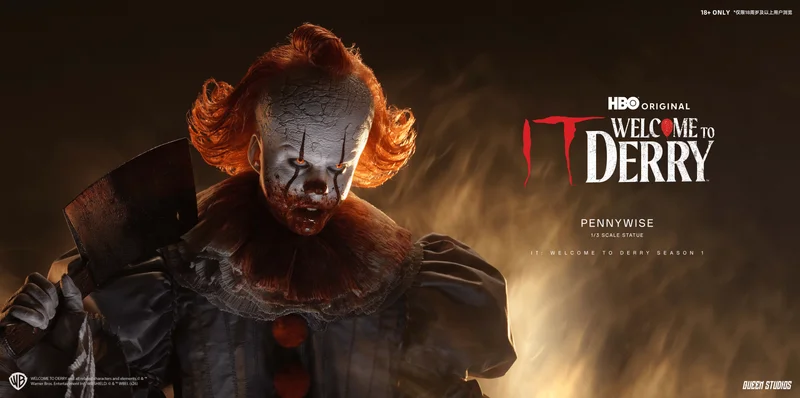 Queen Studios Queen Studios - IT: Welcome to Derry Season 1 - Pennywise 1/3 Scale Statue - IT