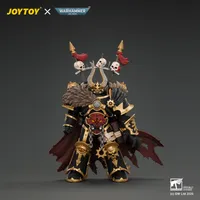 JOYTOY Black Legion Chaos Lord with Power Fist, Plasma Pistol and Astartes Chainblade - Warhammer 40K - photo 1