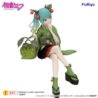 FuRyu Hatsune Miku Noodle Stopper Figure -Flower Fairy Winter Cherry Green Color ver.- - Hatsune Miku - photo 7