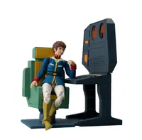 MegaHouse G.M.G. COLLECTION EX Mobile Suit Gundam White Base Bridge Radio operator Desk set【with gift】 - Mobile Suit Gundam - photo 7