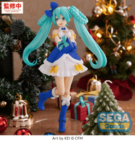 "Hatsune Miku Series" High Premium Figure "Hatsune Miku" Sapphire Christmas Ver. 3