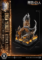 Ultimate Diorama Masterline TV animation Attack on Titan Eren Yeager Attack Titan Bonus Version  			 56