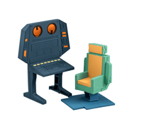 G.M.G. COLLECTION EX Mobile Suit Gundam White Base Bridge Radio operator Desk set【with gift】 3