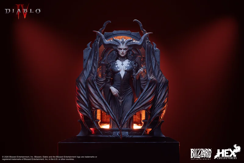 HEX Collectibles Blizzard Diablo® IV Lilith Art Statue - Blizzard