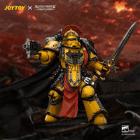Imperial Fists Legion Praetor in Mk III Armour with Power Sword and Bolt Pistol 1