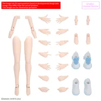BANDAI HOBBY 30MS OPTION BODY PARTS ARM PARTS & LEG PARTS S ［COLOR A］ - 30 Minutes Sisters (30MS) - photo 1
