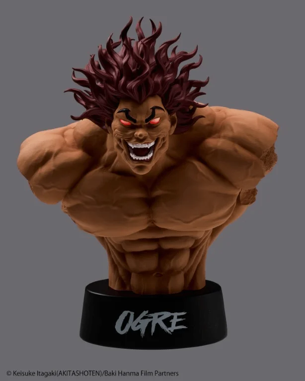 TAITO <Taito Kuji> Baki the Grappler Bust Figure - Baki