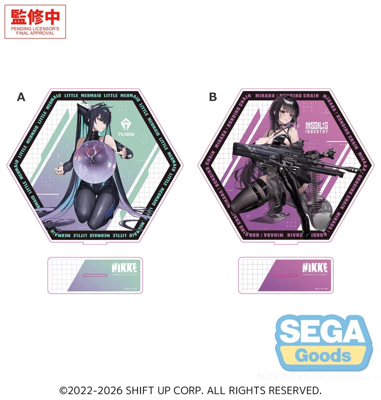 SEGA "GODDESS OF VICTORY: NIKKE" PtZ Double-Sided Big Acrylic Stand Vol.5 - GODDESS OF VICTORY: NIKKE
