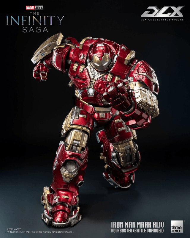 Marvel Studios: The Infinity Saga - DLX Iron Man Mark 44 "Hulkbuster" (Battle Damaged)