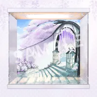 1/7 Scale [Azur Lane] LED Acrylic Display Box for Musashi 「Purest Wisteria」Ver.